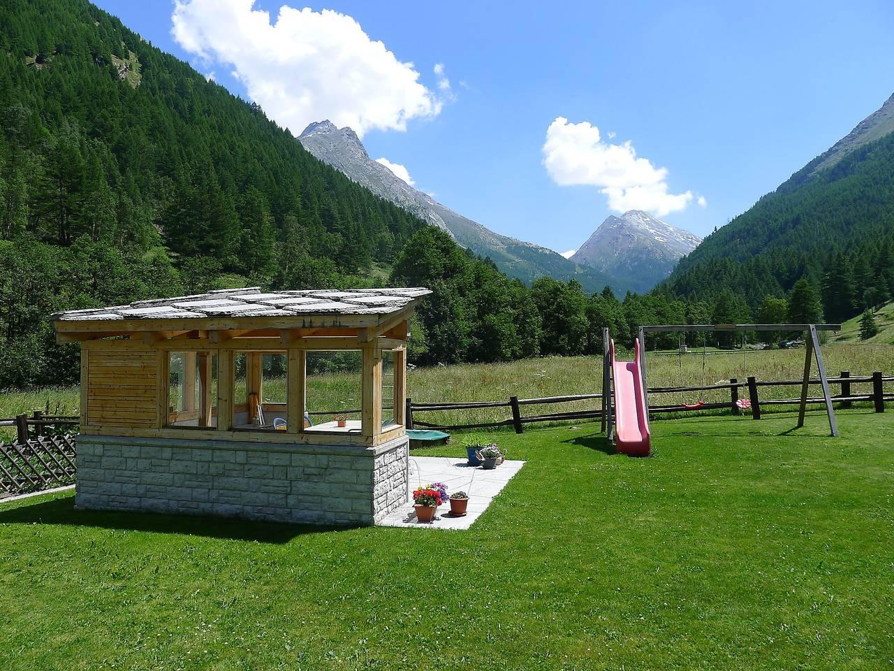 Vakantieappartement met speeltuin en hond toegestaan in Saas-Grund, Walliser Alpen, Zwitserland voor 6 personen foto 23