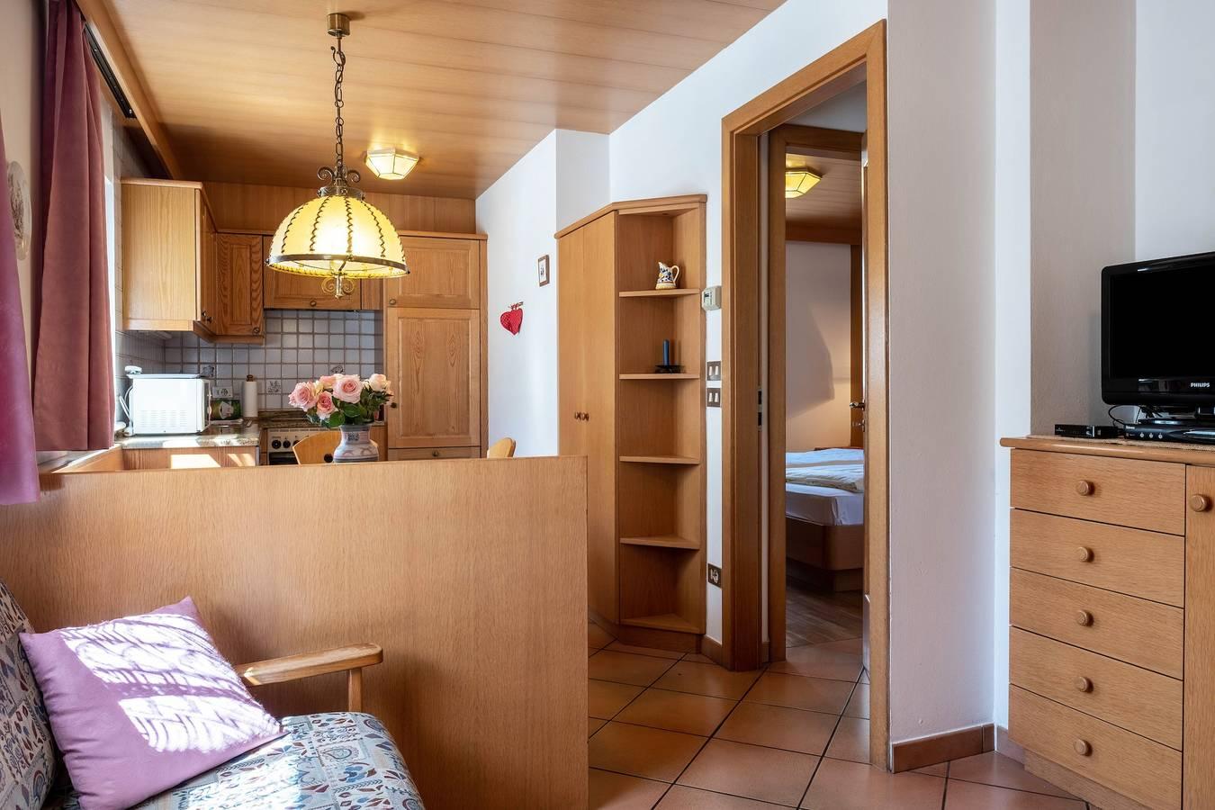 Appartement "Cesa Soramurat 9" met Uitzicht op de Bergen, Wifi & in Canazei, Dolomiti Superski, Italië voor 6 personen foto 23