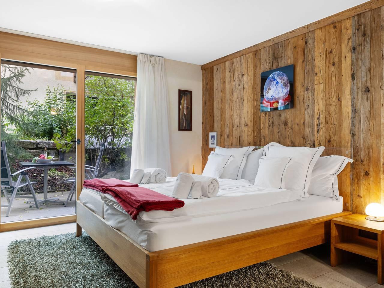 Vakantieappartement met sauna en 1 slaapkamer en terras in Zermatt, Walliser Alpen, Zwitserland voor 2 personen foto 9