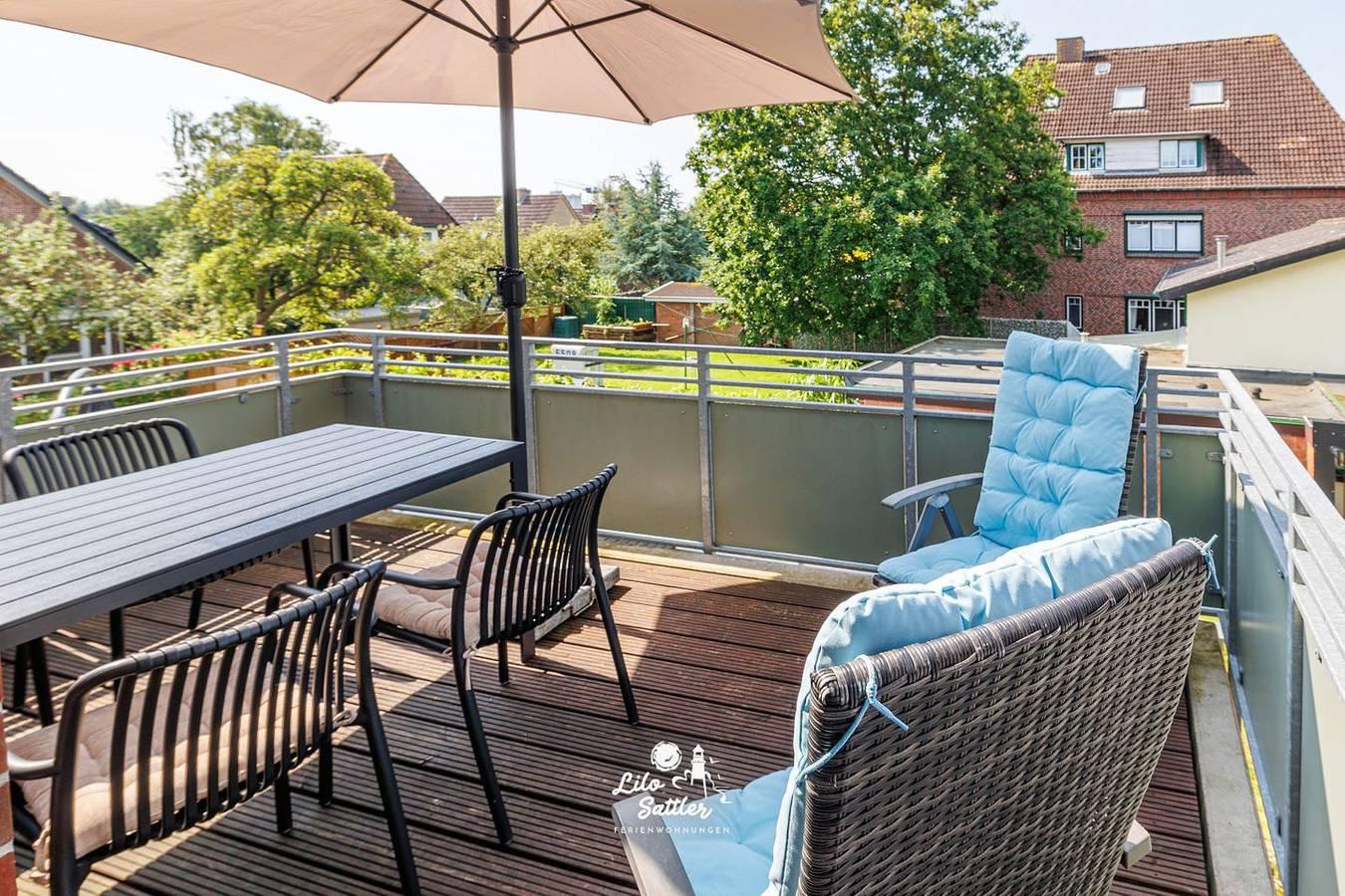 Vakantieappartement met 2 slaapkamers en balkon in Hafen Büsum, Büsum, Duitsland voor 4 personen foto 24