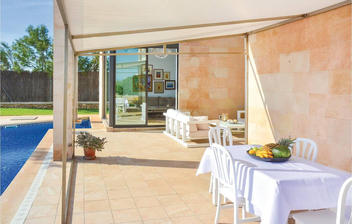 Ruim appartement met AC, terras & zwembad - 1.5km naar Cala in Felanitx, Kust van Mallorca, Spanje voor 8 personen foto 19
