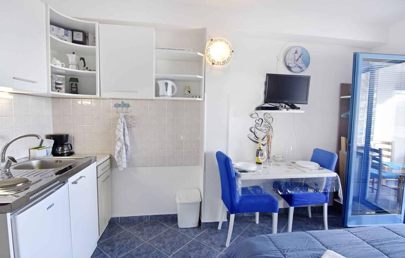 Studio met balkon en airconditioning in Umag, Kroatië voor 2 personen foto 22