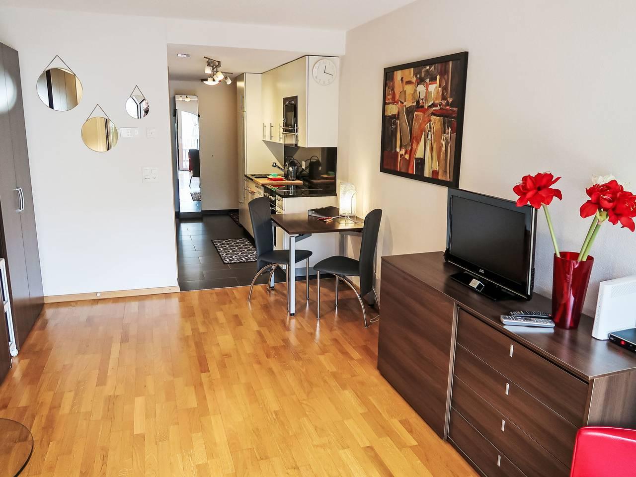 Vakantieappartement met jacuzzi en hottub in Leukerbad, Wallis, Zwitserland voor 2 personen foto 8