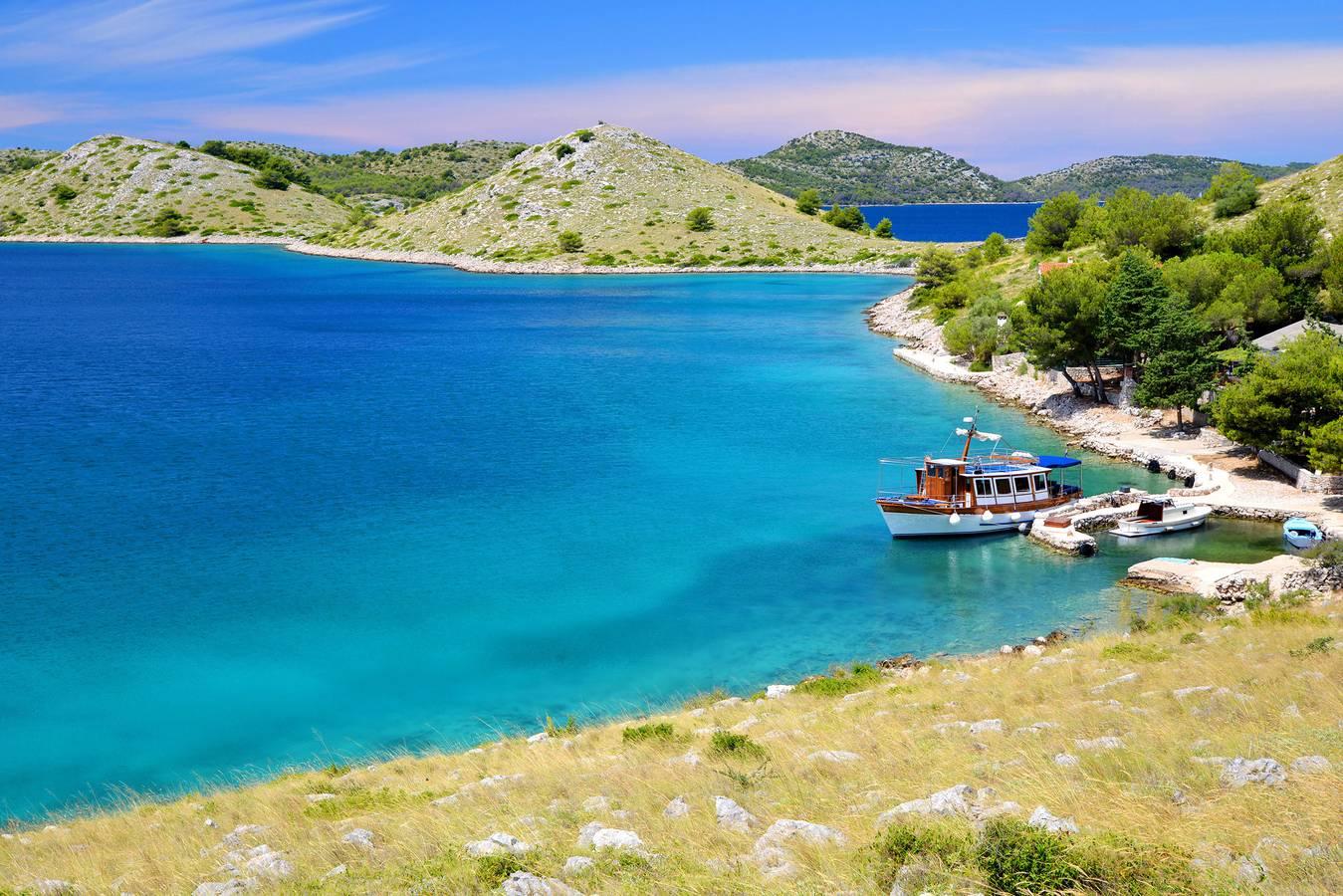 Vakantieappartement met balkon en zeezicht in Vodice, Šibenik-Knin, Kroatië voor 5 personen foto 23