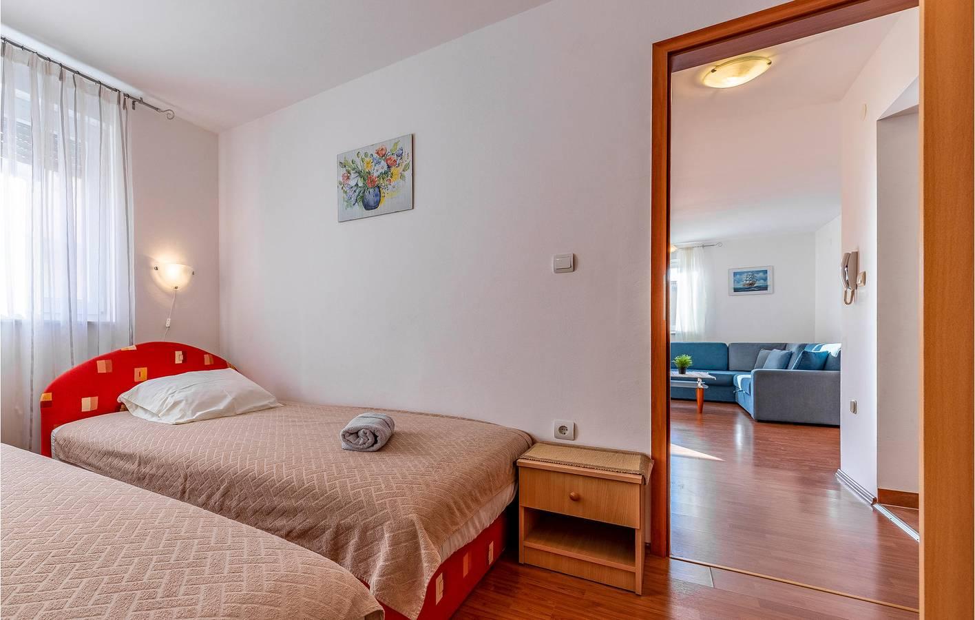 Gezellig appartement op 2 km van het strand van Bijela: 2 in Medulin City, Medulin, Kroatië voor 6 personen foto 19