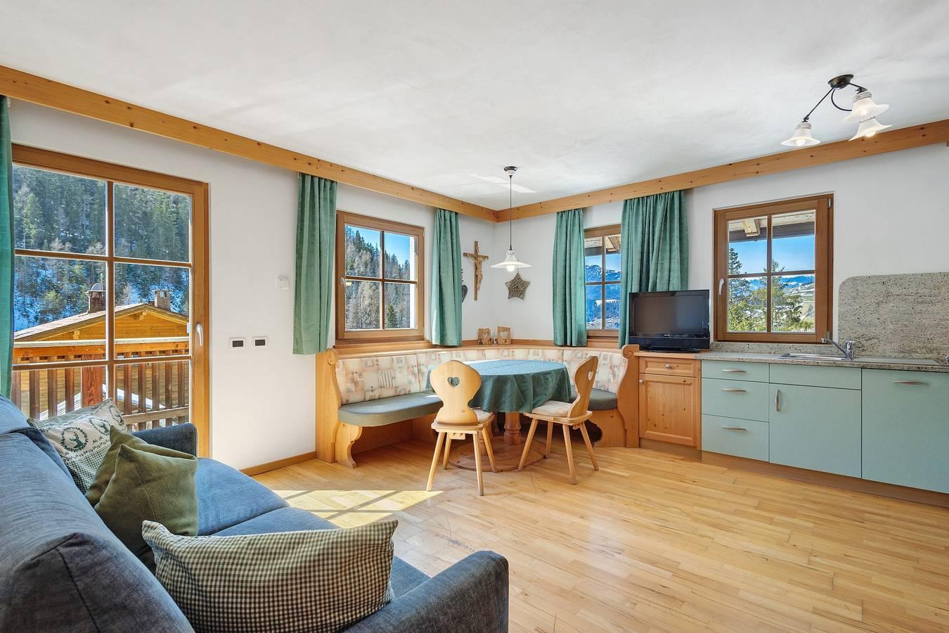 Vakantieappartement in La Val, Italië voor 4 personen