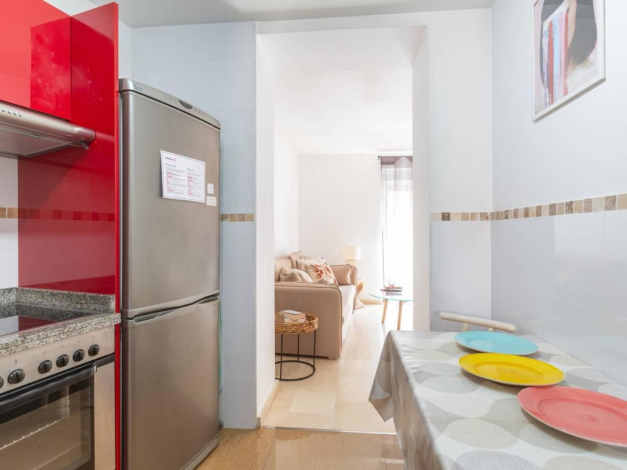 Vakantieappartement met balkon in Centro (Málaga), Malaga, Spanje voor 3 personen foto 21