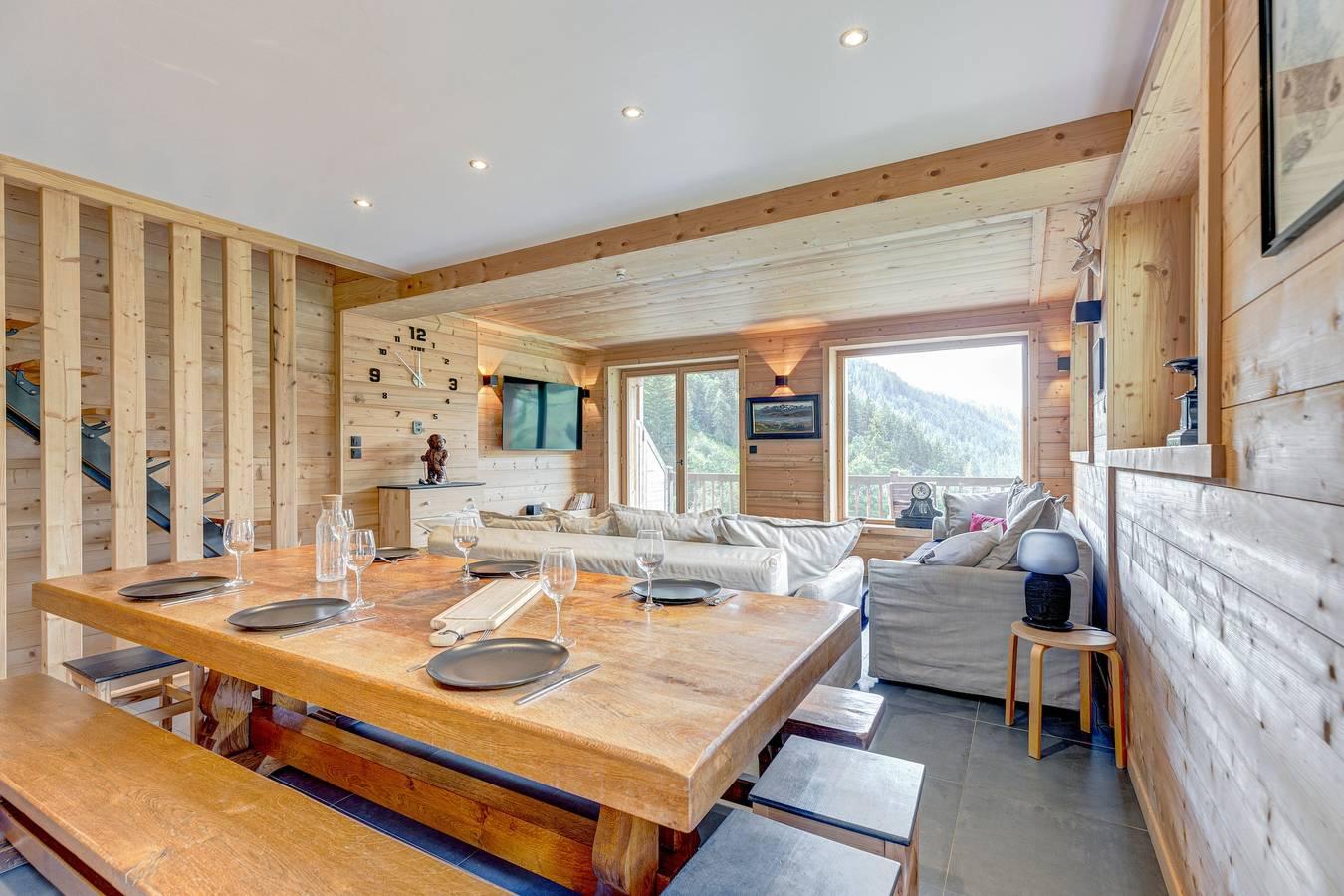 Chalet met balkon in La Giettaz, Frankrijk voor 14 personen foto 23