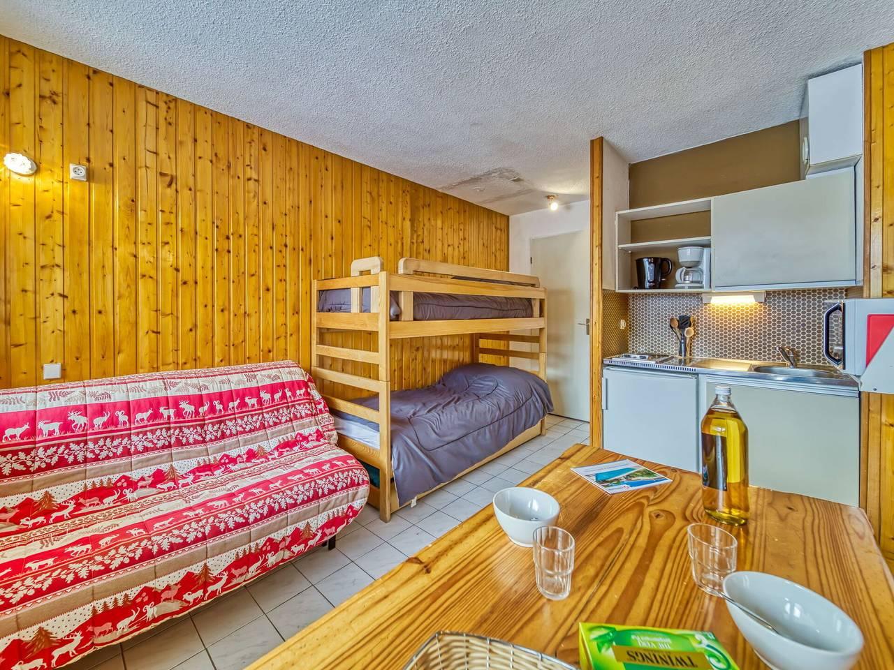 Les Menuires 100 - Asters 18 Bâtiment in Saint-Martin-de-Belleville, Massif de la Vanoise, Frankrijk voor 2 personen foto 23