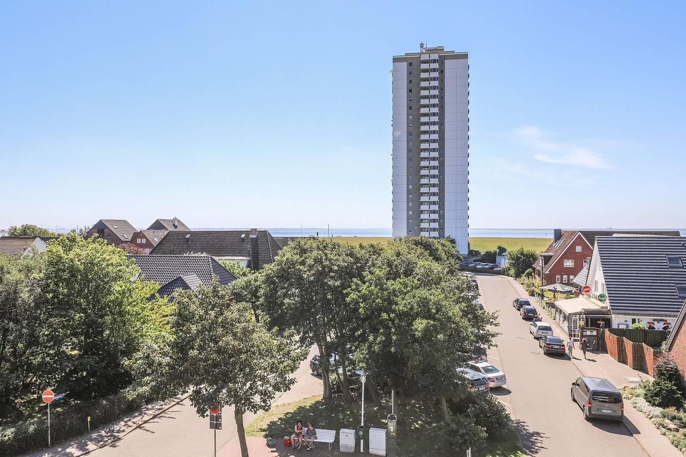 Haus Luv, Wohnung 33: Meerblick, Balkon, 100 m zur Nordsee. in Büsum, Dithmarschen, Duitsland voor 2 personen foto 20