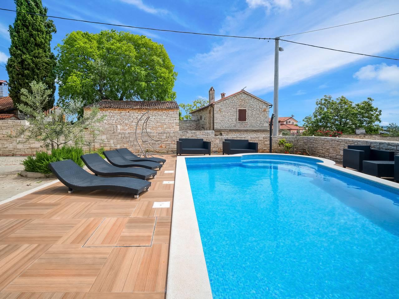 Vakantieappartement met zwembad en hond toegestaan in Tar (Kroatië), Tar-Vabriga, Kroatië voor 6 personen foto 24