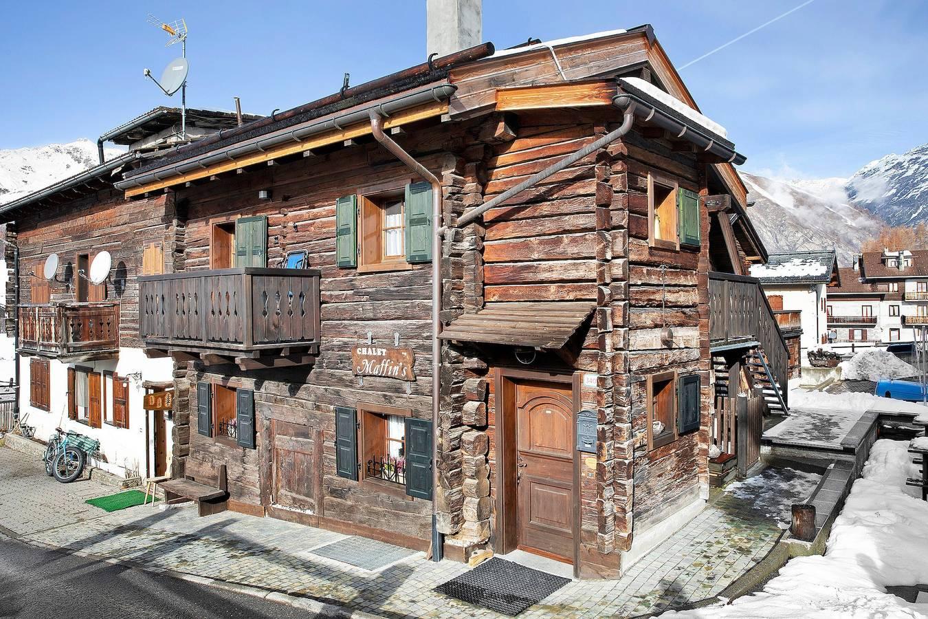 Appartement 'Chalet Maffins 2' met uitzicht op de bergen, balkon & in Livigno (Town), Livigno, Italië voor 6 personen foto 21