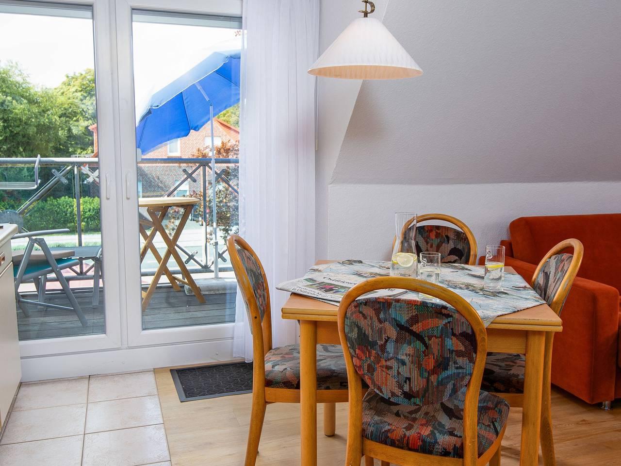 Vakantieappartement met binnenzwembad en zwembad in Strand Norddeich, Norddeich, Duitsland voor 3 personen foto 16