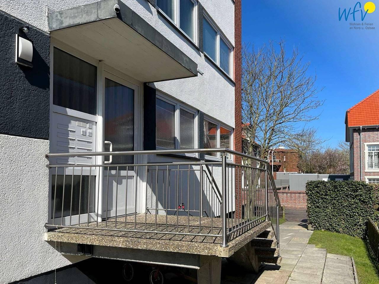 Vakantieappartement met 1 slaapkamer en balkon in Wangerooge, Duitsland voor 2 personen foto 23