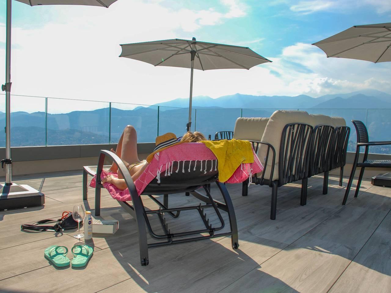Vakantieappartement met zwembad in Lugano, Luganomeer, Zwitserland voor 2 personen foto 24
