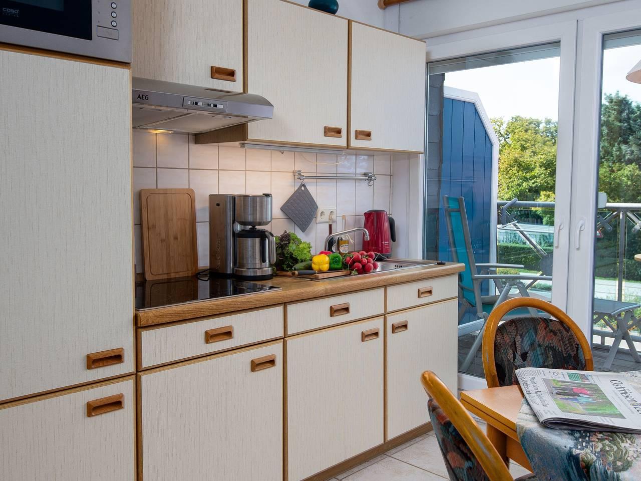 Vakantieappartement met binnenzwembad en zwembad in Strand Norddeich, Norddeich, Duitsland voor 3 personen foto 13