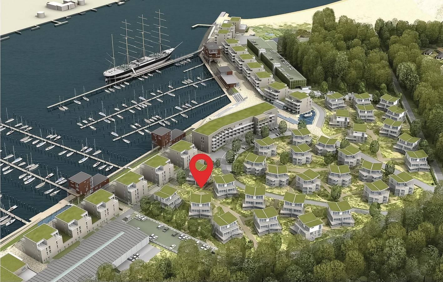 Appartement aan het strand met terras en voorzieningen in Priwall, Lübeck, Duitsland voor 6 personen foto 24