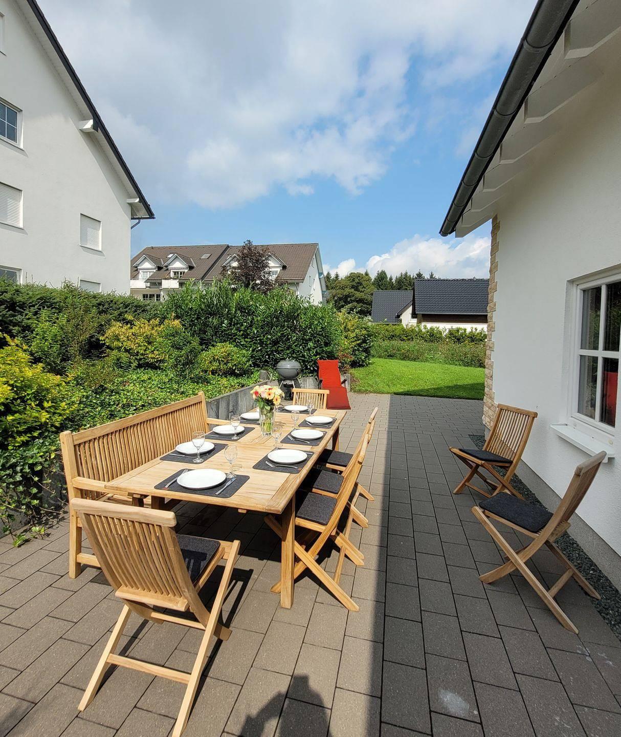 Vakantiehuis met terras in Winterberg, Hochsauerlandkreis, Duitsland voor 8 personen foto 22