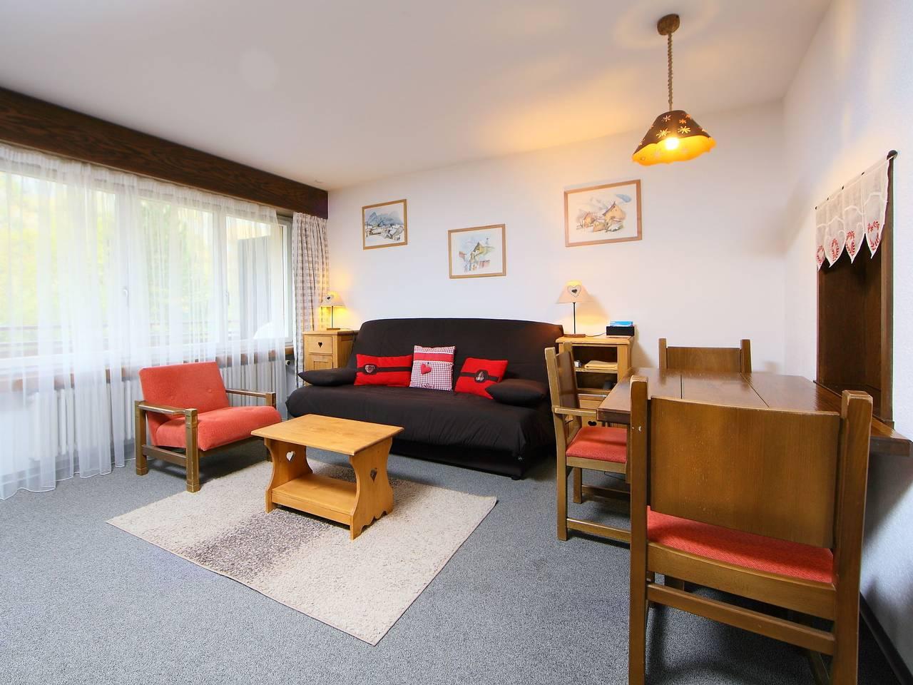 Vakantieappartement met 1 slaapkamer en balkon in Leukerbad, Wallis, Zwitserland voor 2 personen foto 7