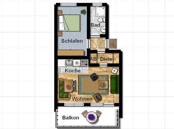 Vakantieappartement met sauna en 1 slaapkamer en balkon in Wangerooge, Duitsland voor 6 personen foto 23