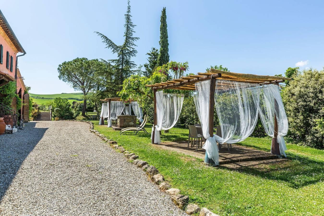 Villa Castiglione in Castiglione d'Orcia region, Val d'Orcia, Italië voor 16 personen foto 20