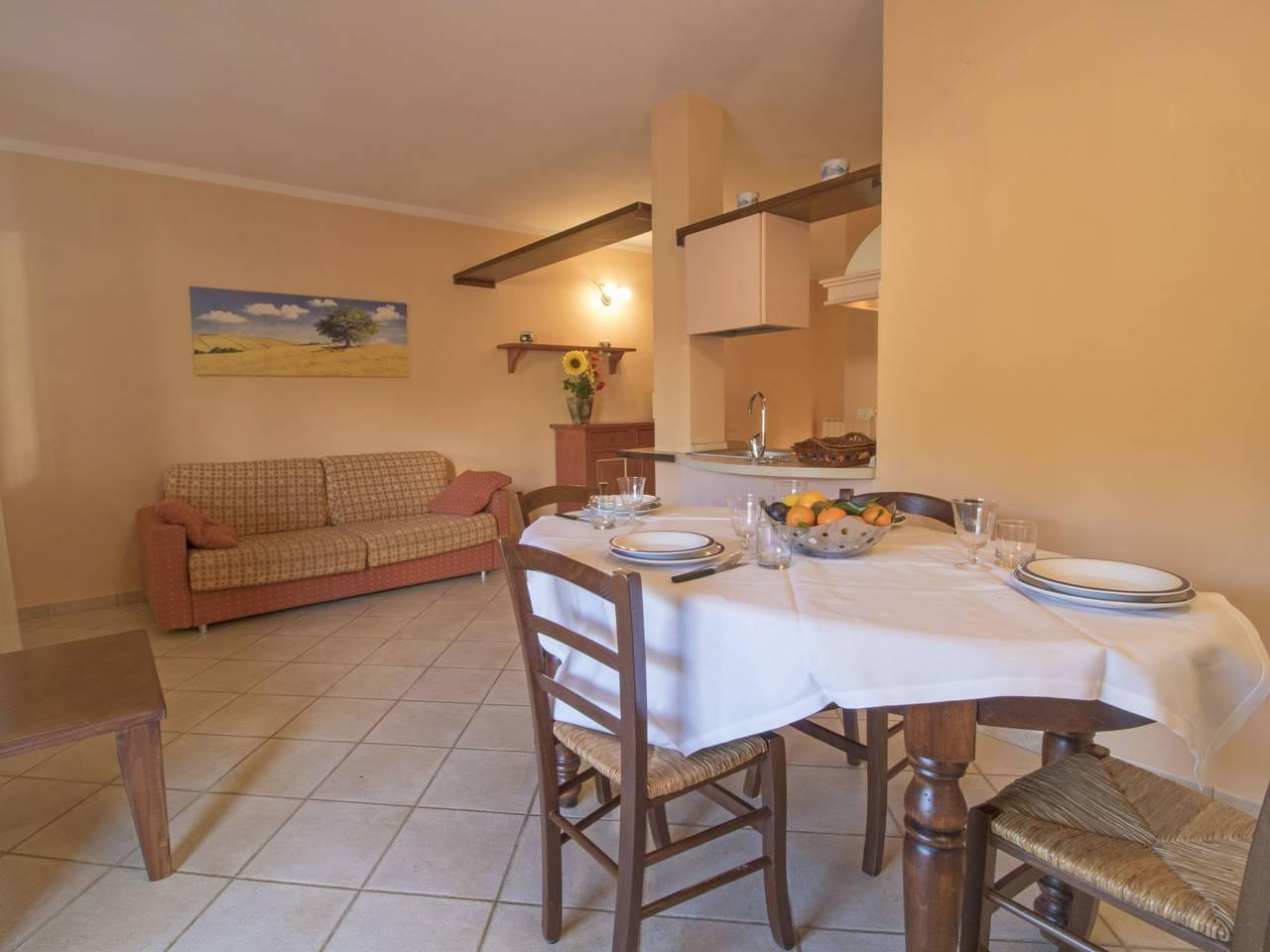 Vakantieappartement met hottub en zwembad in Sorano, Provincie Grosseto, Italië voor 4 personen foto 5