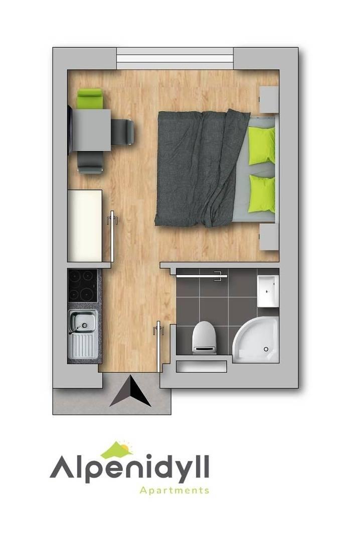 Vakantieappartement in Tauern, Oostenrijk voor 2 personen foto 6
