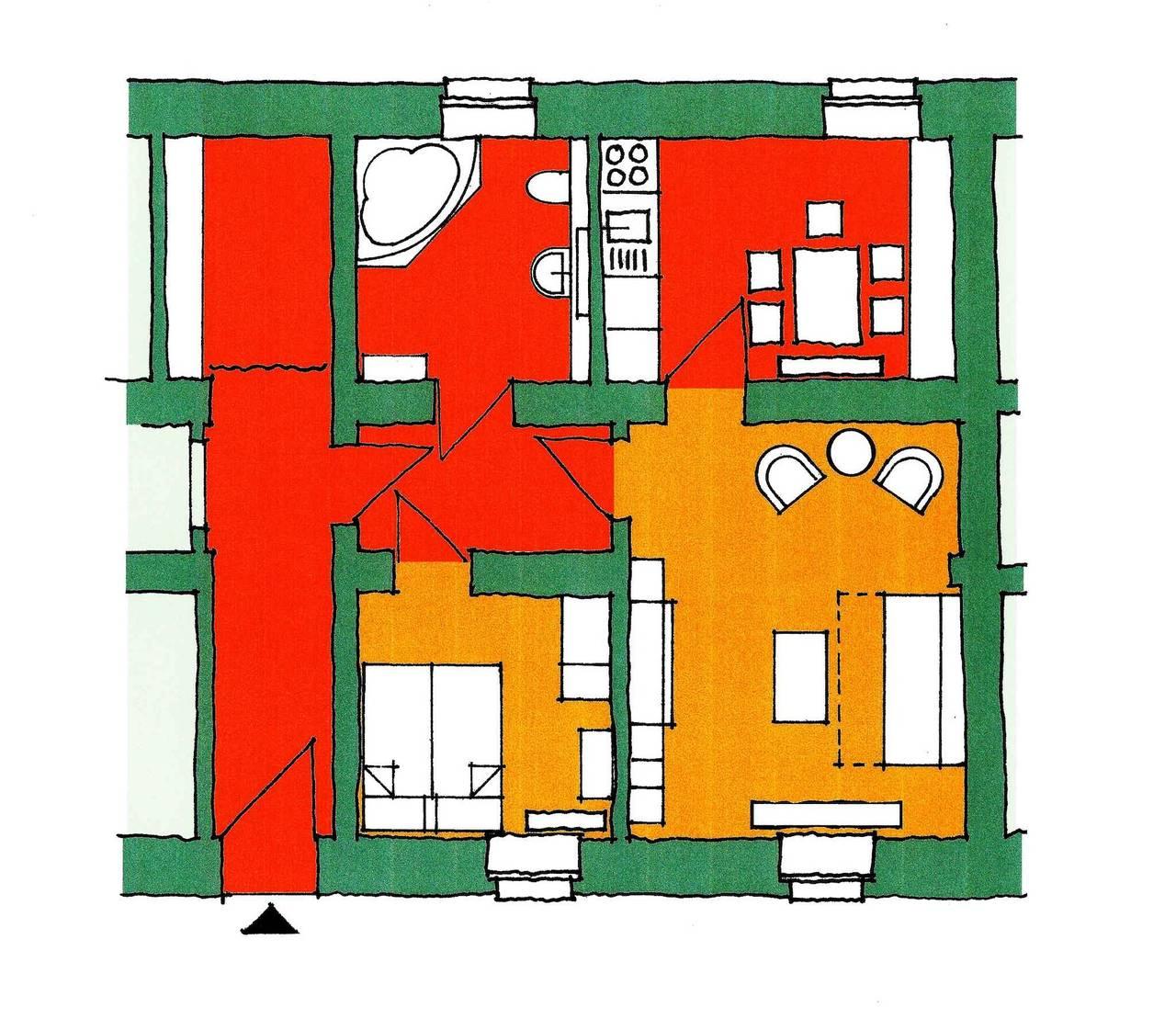 Vakantieappartement in Kreischa, Duitsland voor 3 personen foto 14