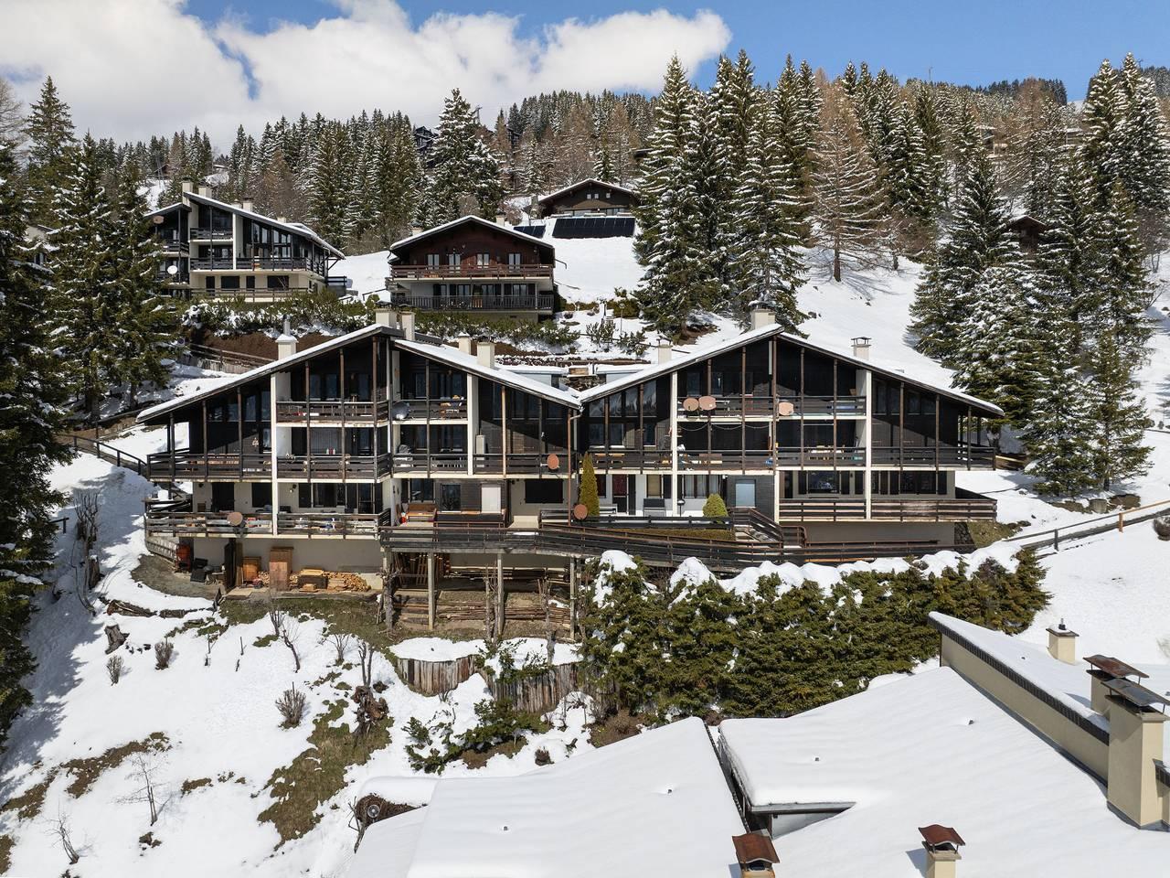 Vakantieappartement met binnenzwembad en zwembad in Gryon, Alpes Vaudoises, Zwitserland voor 6 personen foto 25