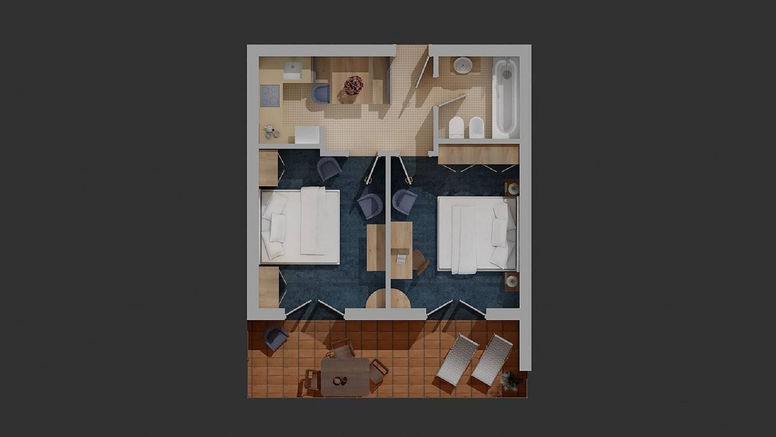 Vakantieappartement in Ortisei, Italië voor 4 personen foto 9