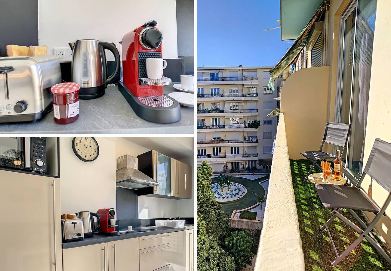 Vakantieappartement in Nice, Frankrijk voor 2 personen foto 9
