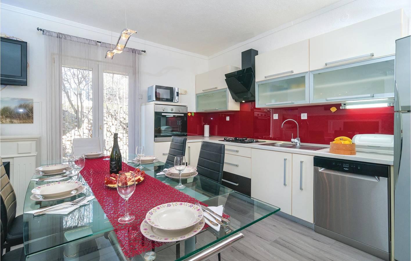 Charmant appartement met 2 slaapkamers, toegang tot het zwembad in Split-Dalmatië, Kroatië voor 8 personen foto 23