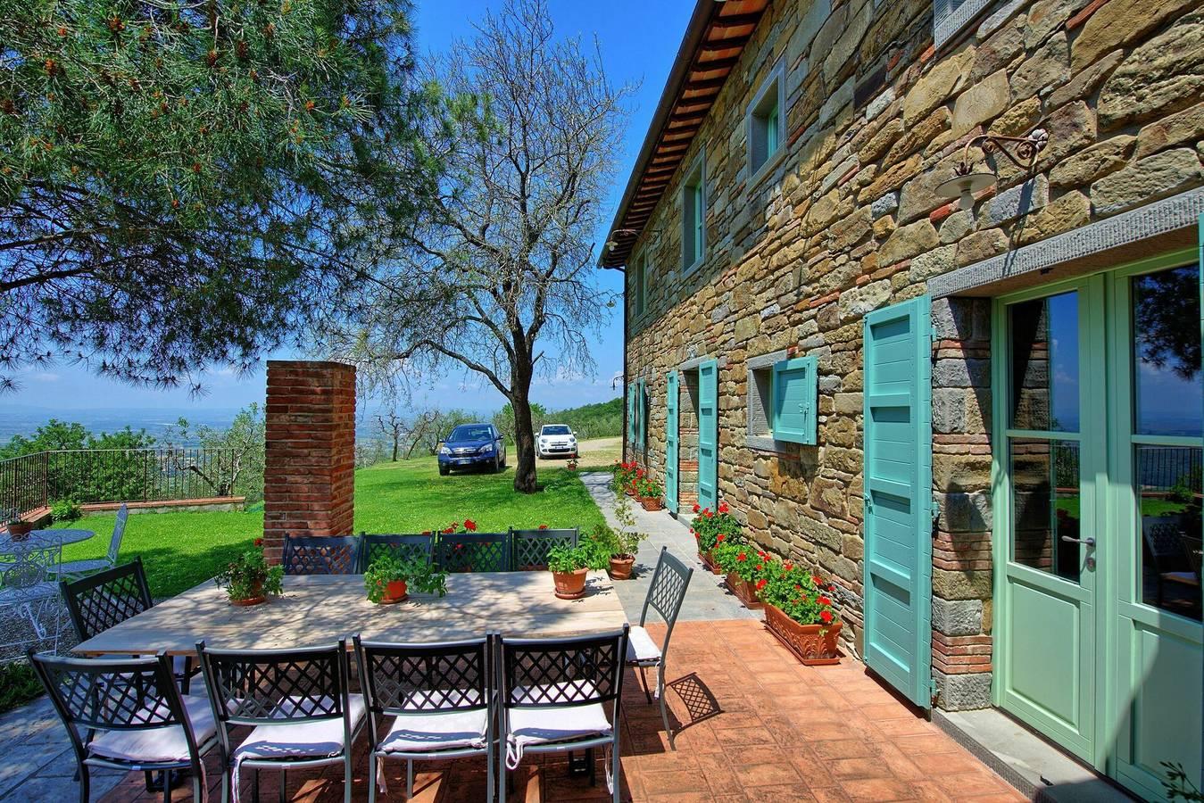 Villa Noceta in Castiglion Fiorentino, Provincie Arezzo, Italië voor 10 personen foto 22