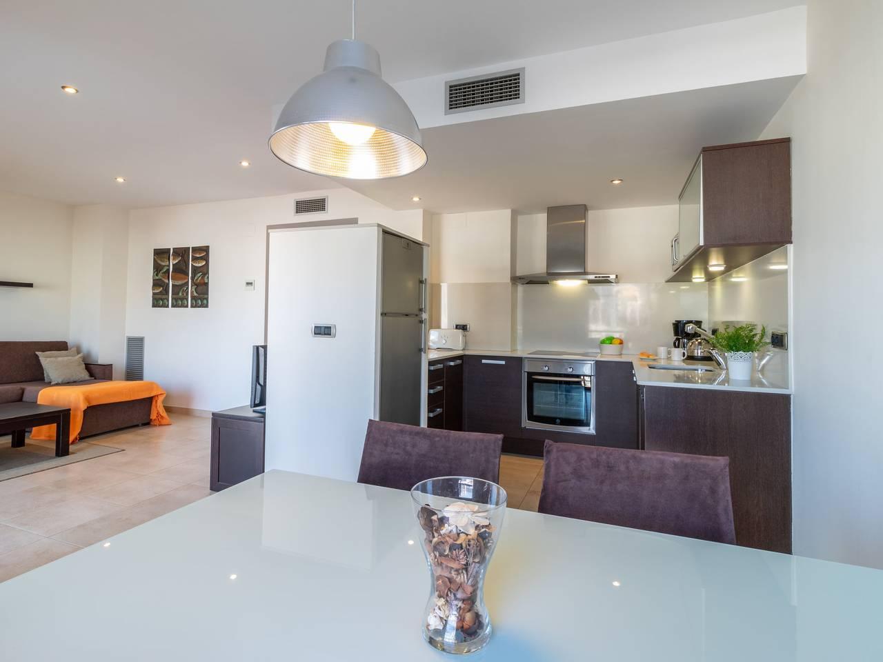Del Port met 63 m², 1 slaapkamer en terras in Empuriabrava, Upper Empordà, Spanje voor 4 personen foto 8