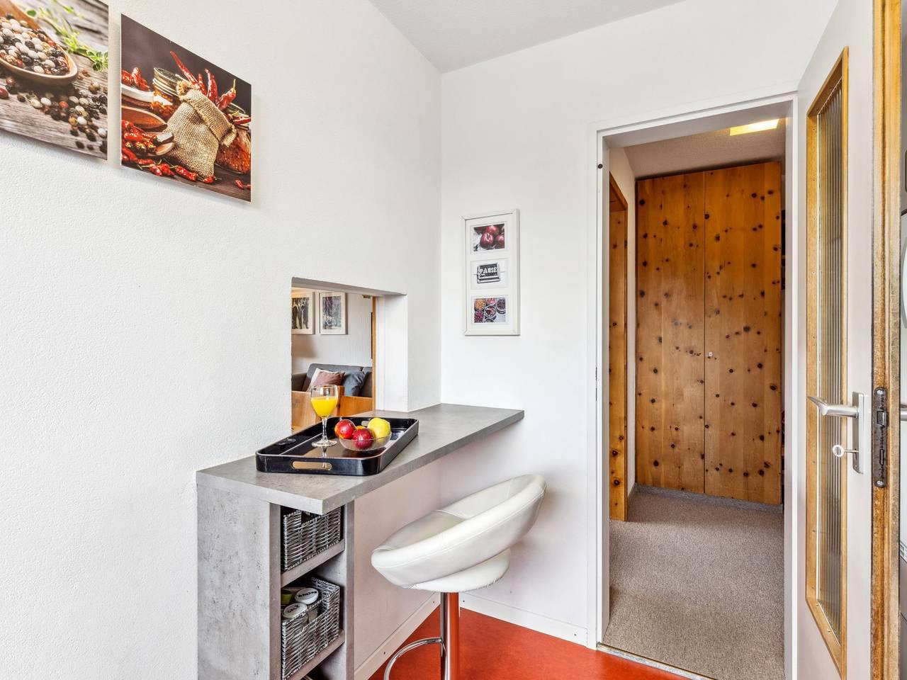 Vakantieappartement met sauna en binnenzwembad in Flüelapass, Davos, Zwitserland voor 4 personen foto 10