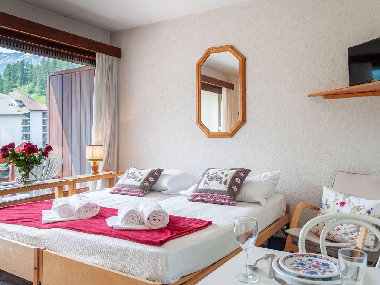 Rosablanche met 1 slaapkamer en sauna in Sornard (Nendaz), Nendaz, Zwitserland voor 4 personen foto 3