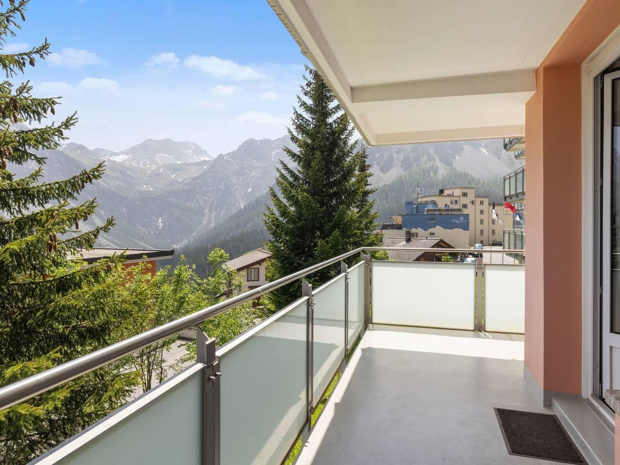 Vakantieappartement met 1 slaapkamer en balkon in Arosa, Plessur Alpen, Zwitserland voor 4 personen foto 21