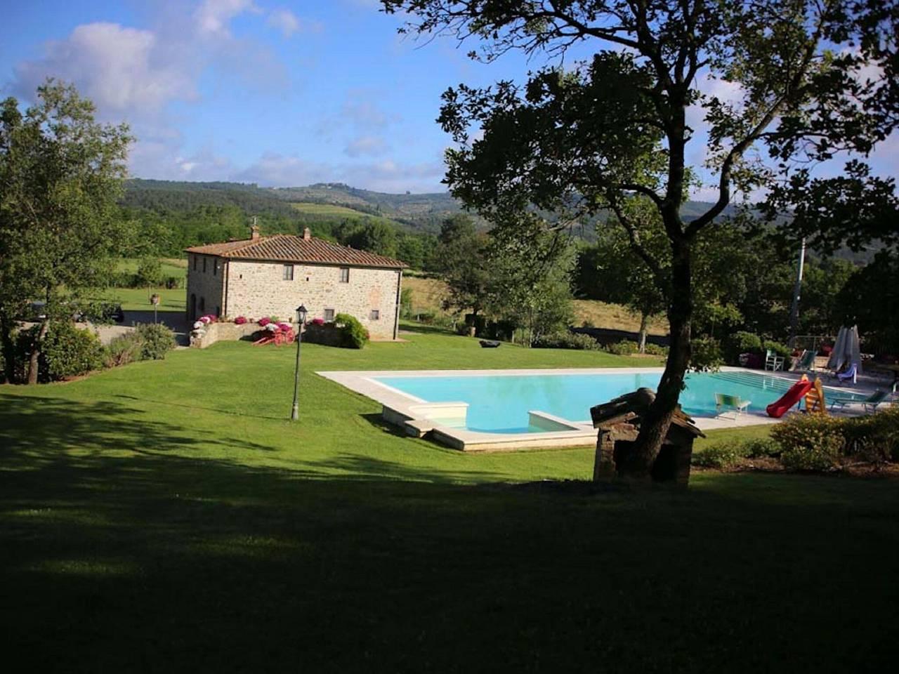Toscaanse familievilla met sauna in Reggello, Valdarno, Italië voor 10 personen foto 22