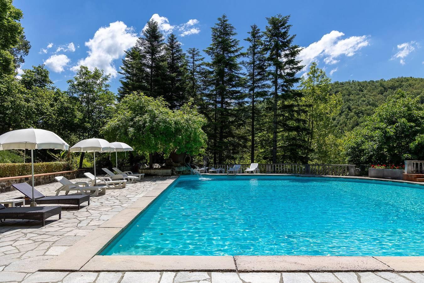 Villa Contessa in Gubbio, Umbrië, Italië voor 10 personen foto 21