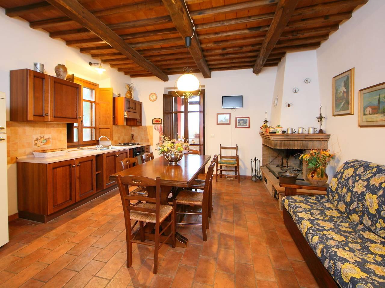 Vakantieappartement met zwembad in Acquapendente, Parco di Monte Peglia e Selva di Meana, Italië voor 6 personen foto 6