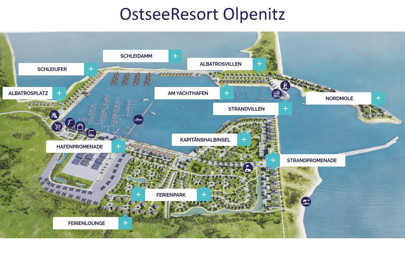 Appartement met zeezicht, terras & parkeerplaats, 200m van het strand in Olpenitz, Kappeln, Duitsland voor 4 personen foto 21