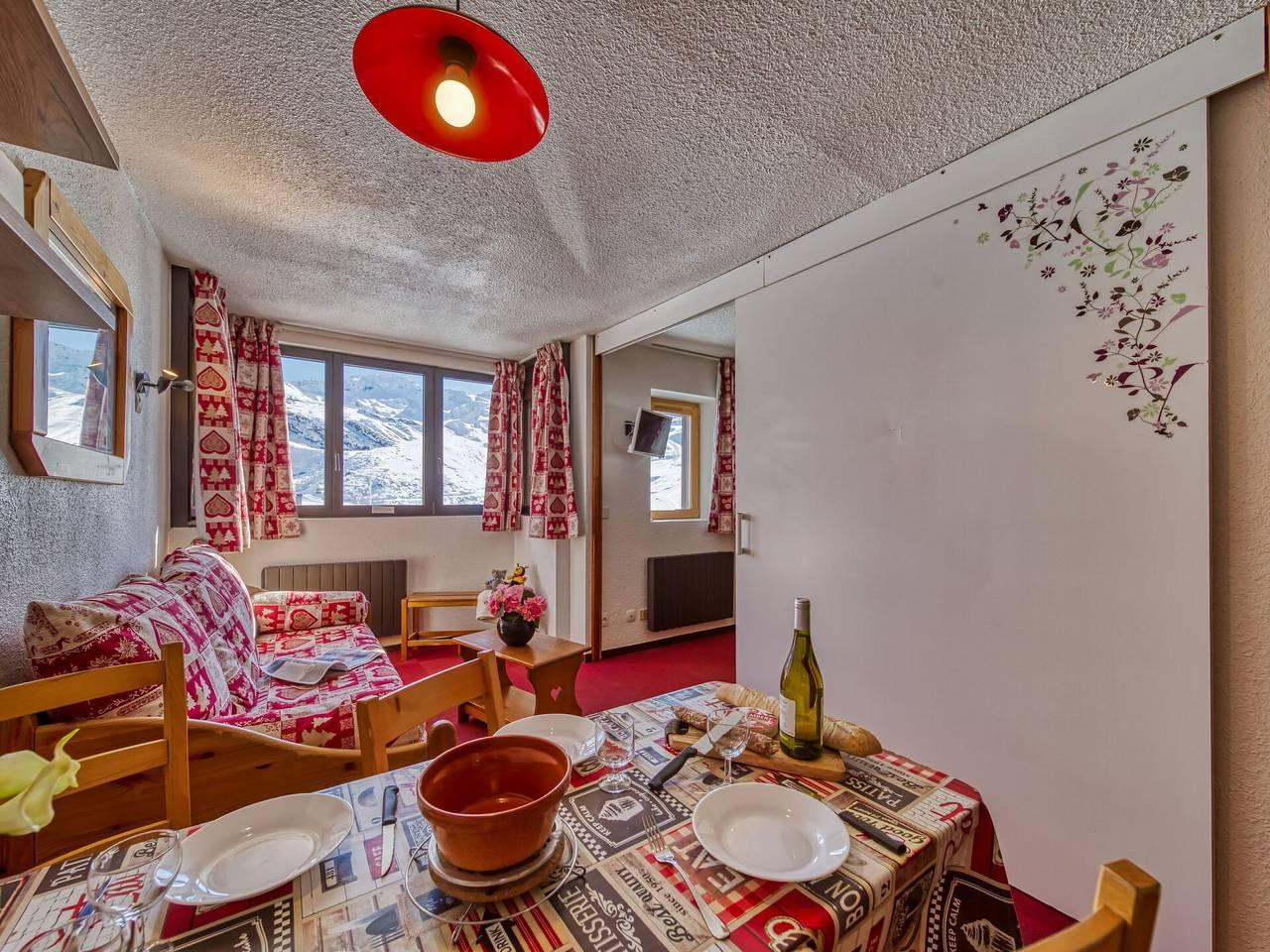Val Thorens 550 - Arcelle 604 550.16 in Val Thorens, Massif de la Vanoise, Frankrijk voor 4 personen foto 23