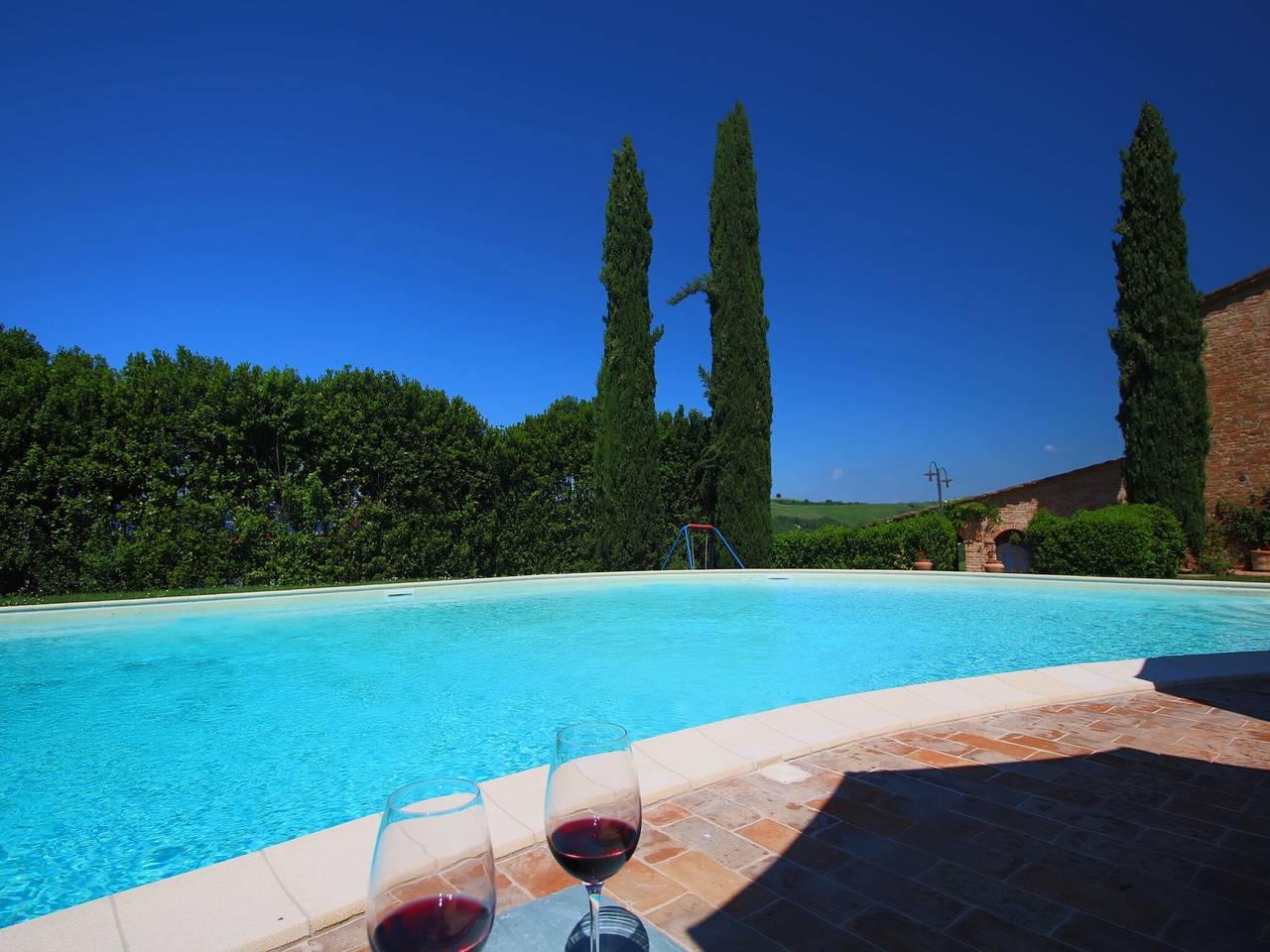 Boerderij in San Giovanni d'Asso, Montalcino, Italië voor 4 personen foto 22