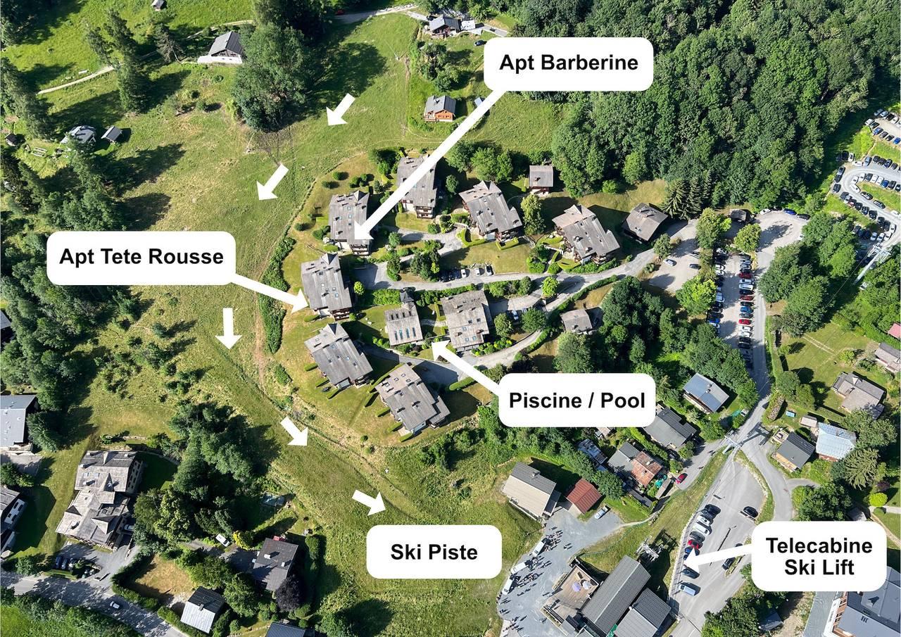 Vakantieappartement met binnenzwembad en zwembad in Les Houches, Mont Blanc-massief, Frankrijk voor 8 personen foto 21