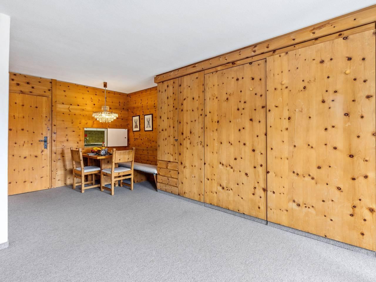 Vakantieappartement met sauna en binnenzwembad in Flüelapass, Davos, Zwitserland voor 4 personen foto 15