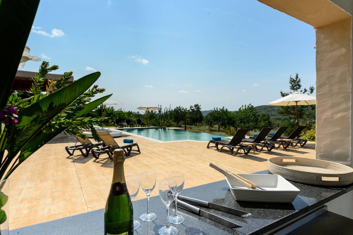 Villa met terras in Sant Joan de Labritja, Noord-Ibiza, Spanje voor 8 personen foto 19