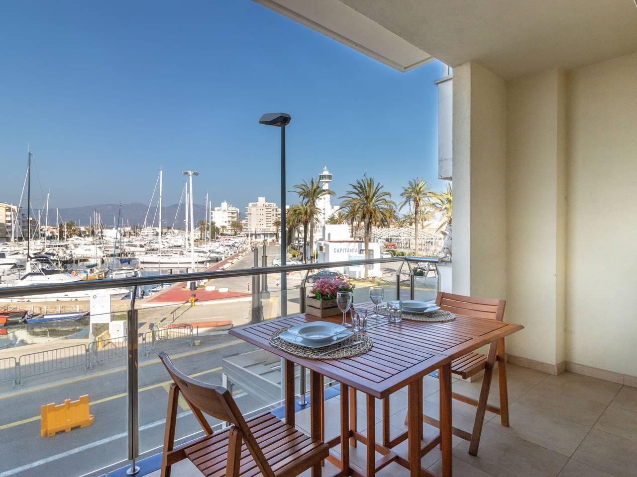 Del Port met 63 m², 1 slaapkamer en terras in Empuriabrava, Upper Empordà, Spanje voor 4 personen foto 6
