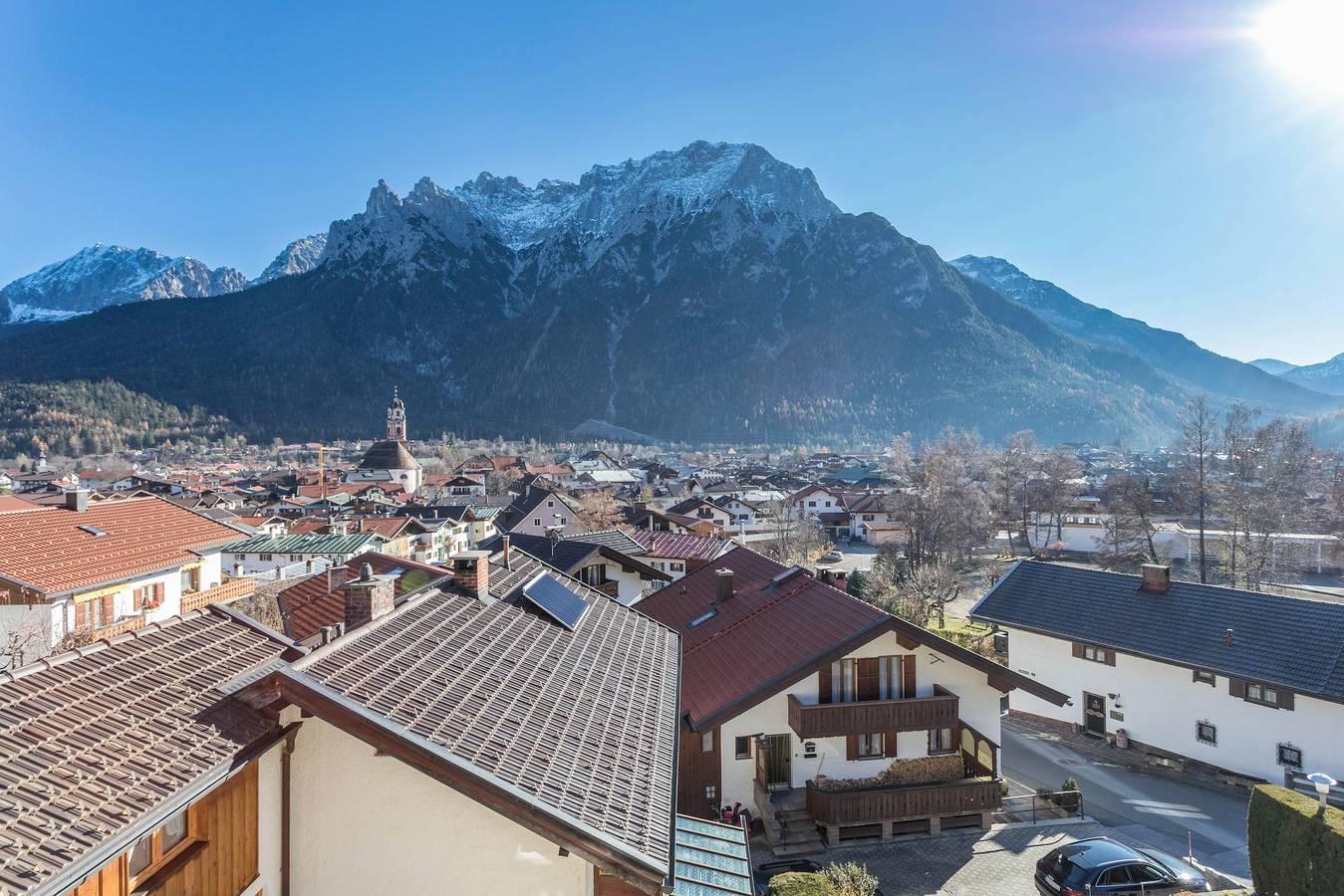 Appartement 'Rosenquarz' bij de skilift in Mittenwald, Beierse Alpen, Duitsland voor 2 personen foto 22