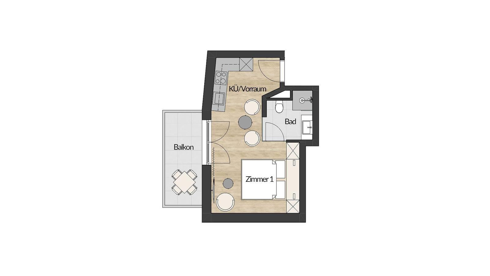Vakantieappartement in Oetz, Oostenrijk voor 2 personen foto 10