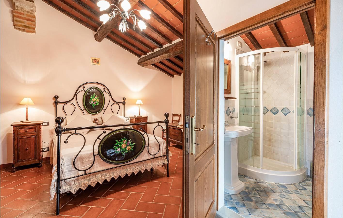 Gezellig appartement met zwembad, parkeerplaats & WiFi dichtbij in Cortona, Provincie Arezzo, Italië voor 6 personen foto 21